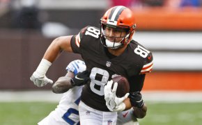 Cleveland Browns tight end Austin Hooper
