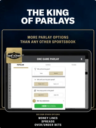 BetMGM App Store screenshot King of Parlays