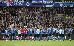 Club Brugge celebrates