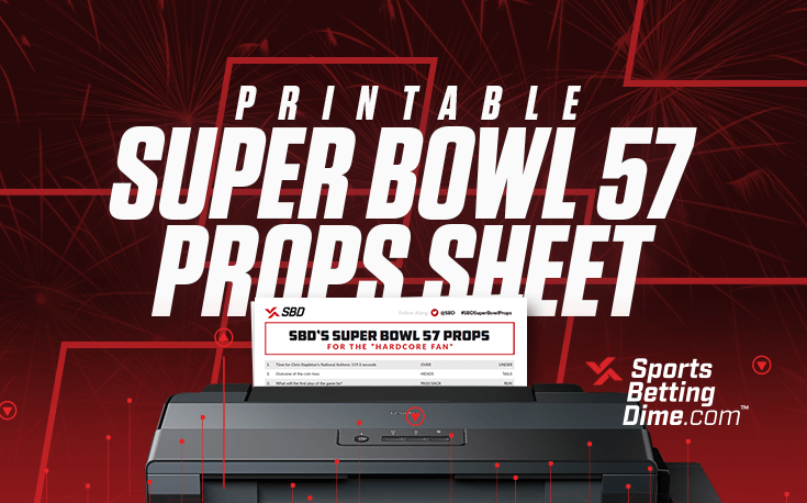 Printable Super Bowl prop bets contest - The Washington Post