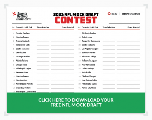 Mock Draft pdf untuk NFL Draft 2023