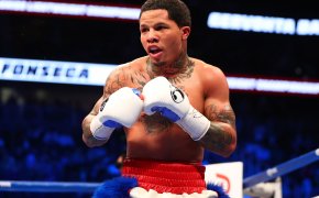 Gervonta Davis fights in the boxing ring