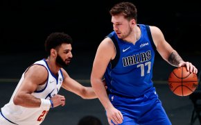 Luka Doncic defended by Jamal Murray