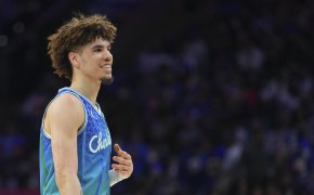 LaMelo Ball smiling