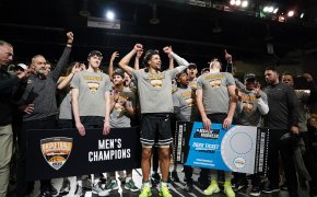 Wright State celebrates 2022 Horizon League tournament title