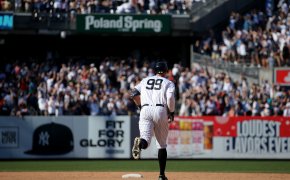 Yankees slugger Aaron Judge hits a walkoff home run.