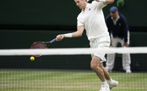 Andy Murray at the 2022 Wimbledon.