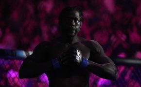 Jared Cannonier before a fight with Israel Adesanya