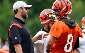 Brian Callahan with the Bengals, is a contender to be the Colts next head coach.