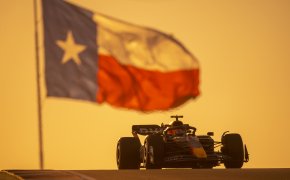 Red Bull Racing Limited driver Sergio Perez racing in Austin, Texas