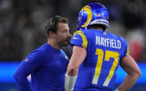 Baker Mayfield, Sean McVay discuss plays; Los Angeles Rams