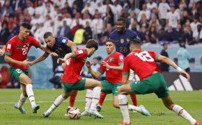 Morocco vs France: World Cup semifinal 2022.