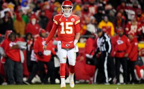 Chiefs QB Patrick Mahomes during the AFC Championship Game