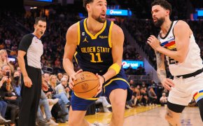 Golden State Warriors shooting guard Klay Thompson.
