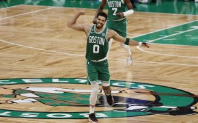 Boston Celtics star forward Jayson Tatum.
