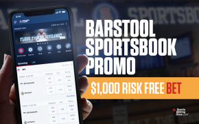 Barstool Sportsbook promo - $1,000 risk-free bet