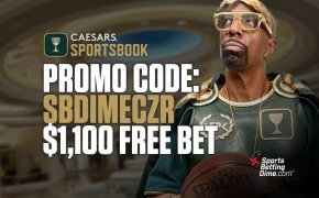 Caesars Sportsbook promo code SBDIMECZR