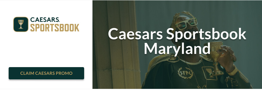 Caesars Sportsbook Maryland promo with brand ambassador 