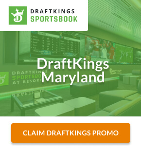 DraftKings Sportsbook Maryland promo with retail sports betting location