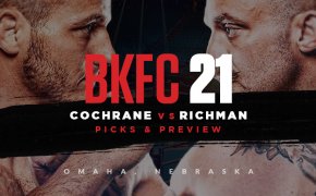 BKFC 21 odds - Cochrane vs Richman