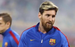 Barca's Lio Messi