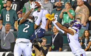 The Philadelphia Eagles are catching the majority of the NFL public betting action over the Minnesota Vikings