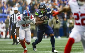 The Seattle Seahawks are 2-point road favorites over the New York Giants in the Week 4 MNF game