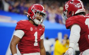 The Alabama Crimson Tide are 39.5-point favorites over Middle Tennessee State in college football Week 1 action