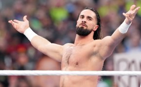 Seth Freakin’ Rollins celebrates WWE victory