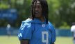 Detroit Lions WR Jameson Williams is sitting out an NFL suspension for gambling