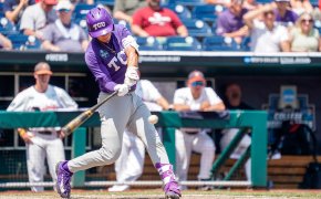 TCU is a -155 favorite over Oral Roberts in their CWS elimination game.