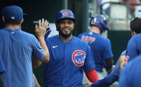 Infielder Jeimer Candelario is back in Detroit facing his old club the Tigers with the Chicago Cubs