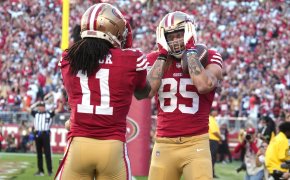 Both Brandon Aiyuk and George Kittle could figure in the 49ers vs Vikings player props for the NFL Week 7 MNF game.