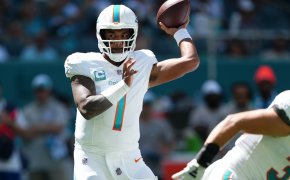 In the straight up Week 7 NFL picks, Tua Tagovailoa and the Miami Dolphins are 2.5-point road underdogs against the Philadelphia Eagles.