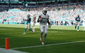 Dolphins RB Raheem Mostert has an NFL leading 11 TDs and is a solid anytime TD bet in the Dolphins vs Eagles player props.