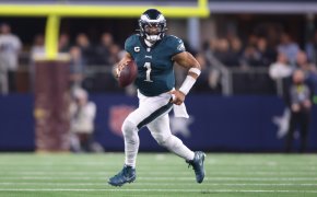 The Eagles are 3-point road favorites over the Seahawks, even though Philadelphia QB Jalen Hurts (illness) is questionable.