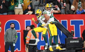 In the Packers vs Vikings player props for Week 17 SNF, Green Bay WR Jayden Reed is given a reception total of 4.5.