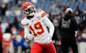 Although he's not listed in the final Chiefs vs 49ers Super Bowl injury report, published reports are suggesting KC WR Kadarius Toney is out for the big game.