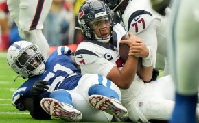 The Texans are 1.5-point favorites at the Colts on the NFL Week 18 schedule.