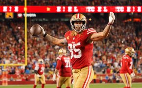 In the early 49ers vs Chiefs injury reports for Super Bowl 58, San Francisco TE George Kittle (toe) is questionable.