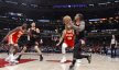 Chicago Bulls forward DeMar DeRozan holds the ball against the Atlanta Hawks