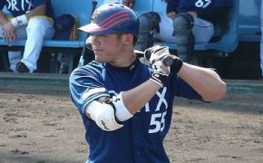 Orix outfielder Takahiro Okada.