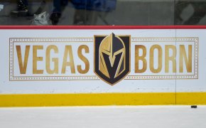 The boards at T-Mobile Arena, home of the Vegas Golden Knights