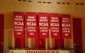 Banners hanging at Assembly Hall