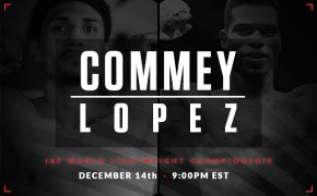 Commey vs Lopez promotional image
