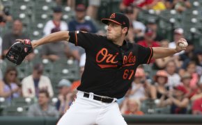 Baltimore Orioles pitcher John Means