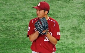 Tohoku pitcher Ryota Ishibashi