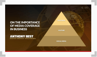 infographic outlining media coverage hierarchy