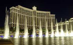 Bellagio Fountains in Las Vegas
