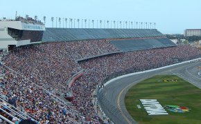 Crowd at Daytona International Speedway